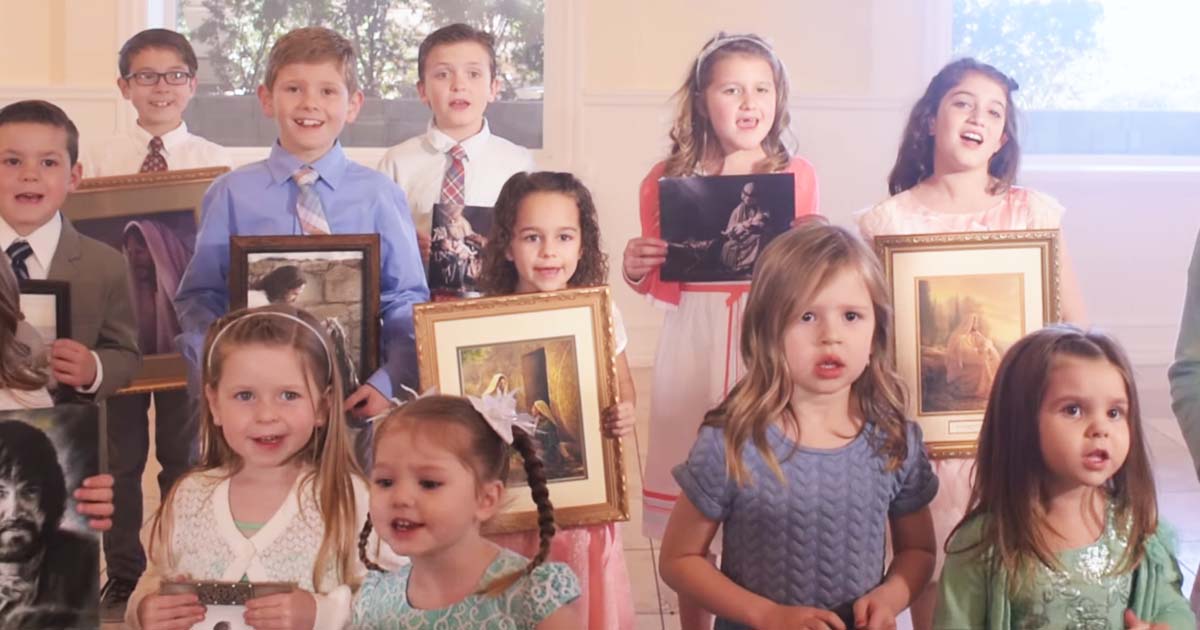 I Feel My Savior's Love children's choir