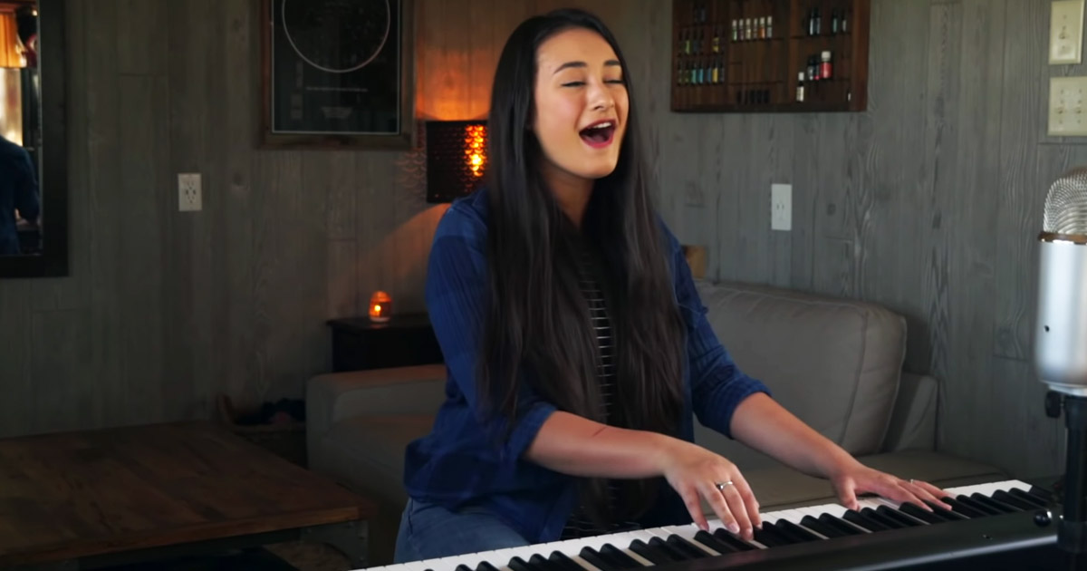 melody joy sings great are you Lord