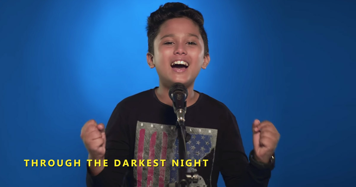 Steven Samuel Devassy Sings 'God Is Good'