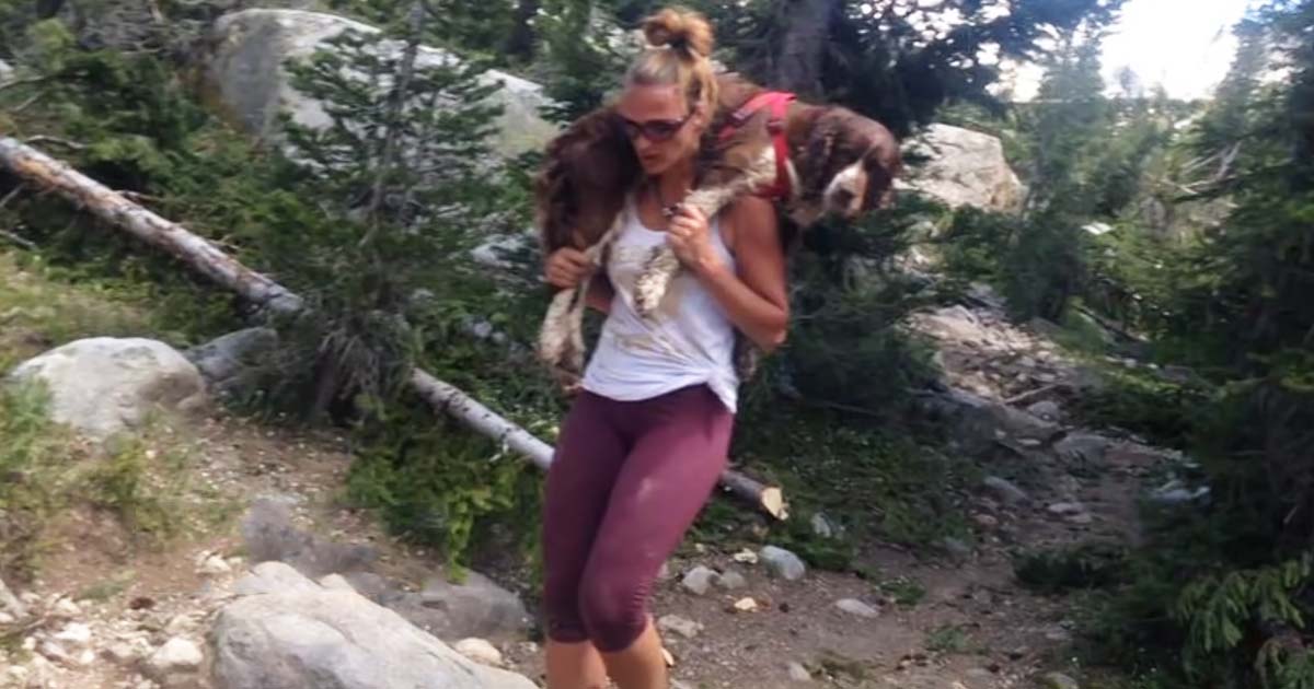 woman-carries-dog