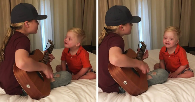 down-syndrome-boy-listens-sister-music