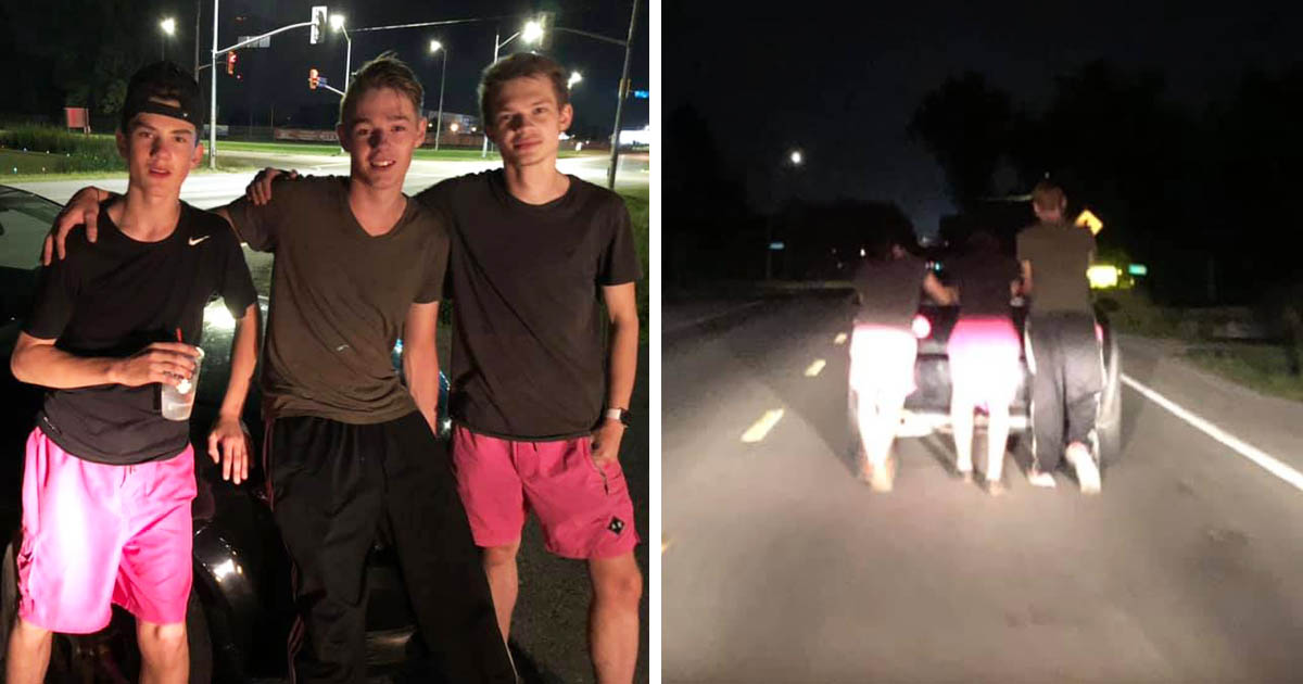 teens-push-strangers-car