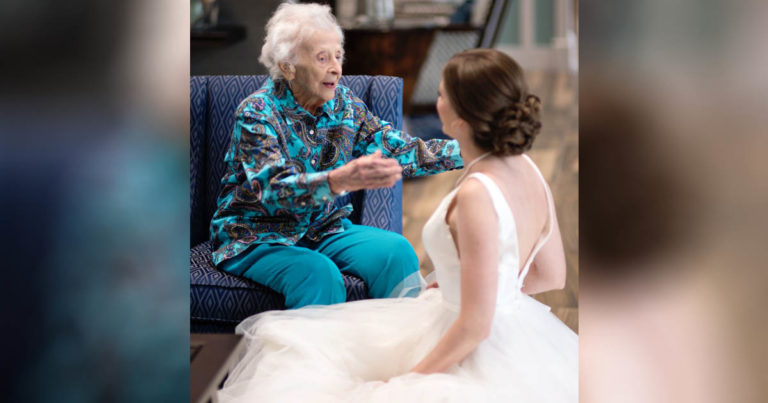 bride-meets-nana-in-wedding-dress
