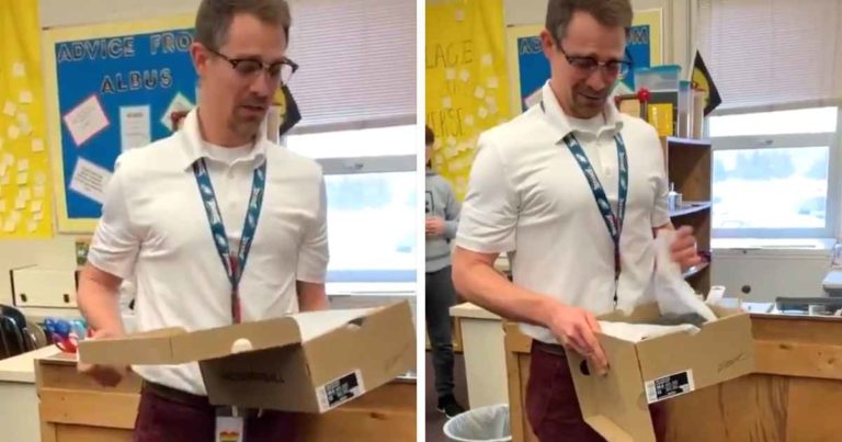 students-replace-teachers-stolen-shoes
