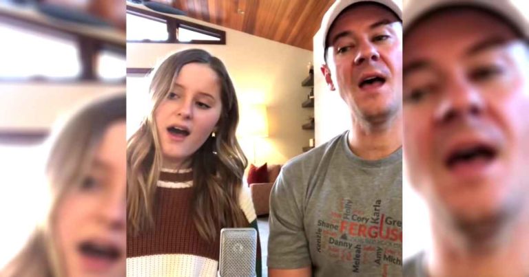 father-and-daughter-sing-the-prayer