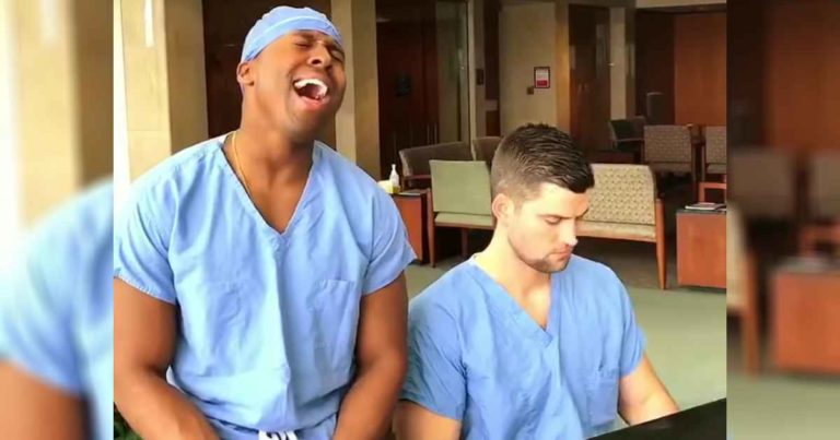 surgeon-sings-lean-on-me-doctor-elvis-francois
