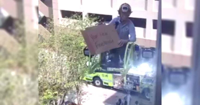 firefighters-surprise-colleague-coronavirus