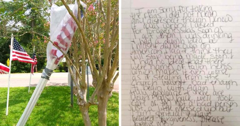 thief-returns-stolen-flag-alabama-baptist-church