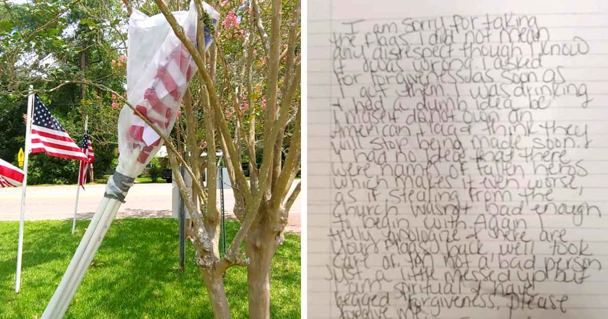 thief-returns-stolen-flag-alabama-baptist-church