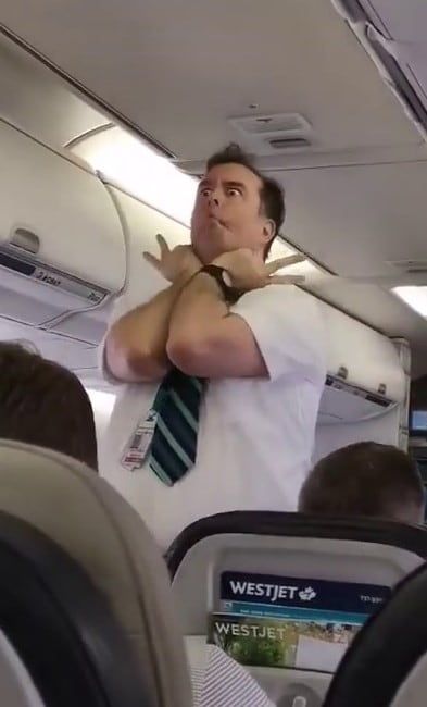 westjet-funny-flight-attendant-announcement