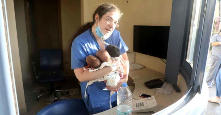 nurse-saves-newborns-beirut-blast