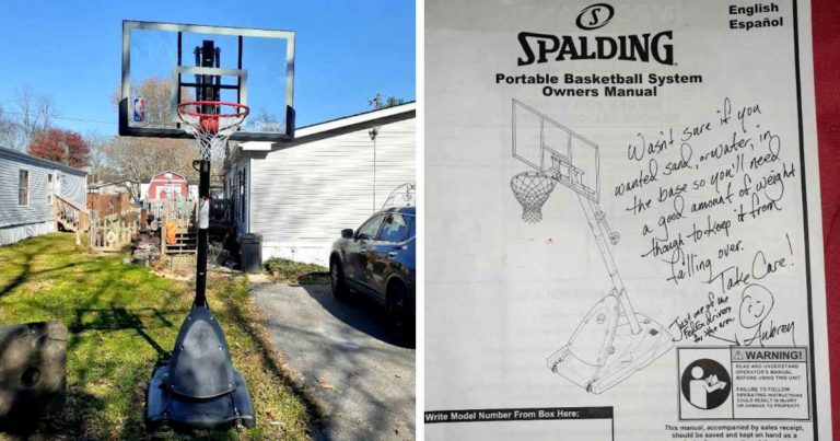 fedex driver basketball hoop