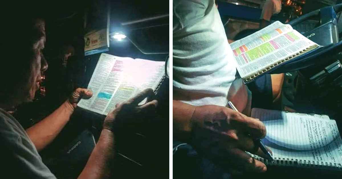 puv-driver-reads-bible