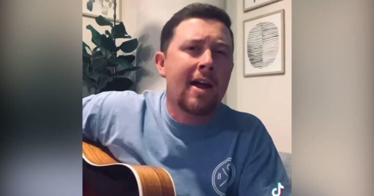 Scotty McCreery old rugged cross