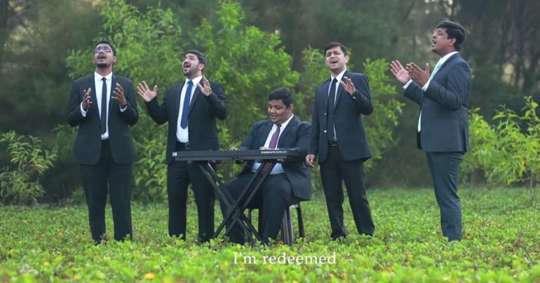 REDEEMED cover Acapella THE LIVING STONES QUARTET