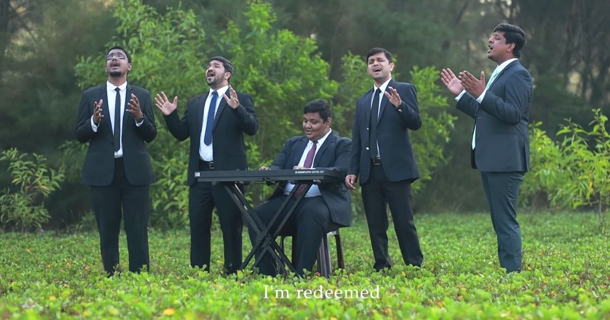 REDEEMED cover Acapella THE LIVING STONES QUARTET