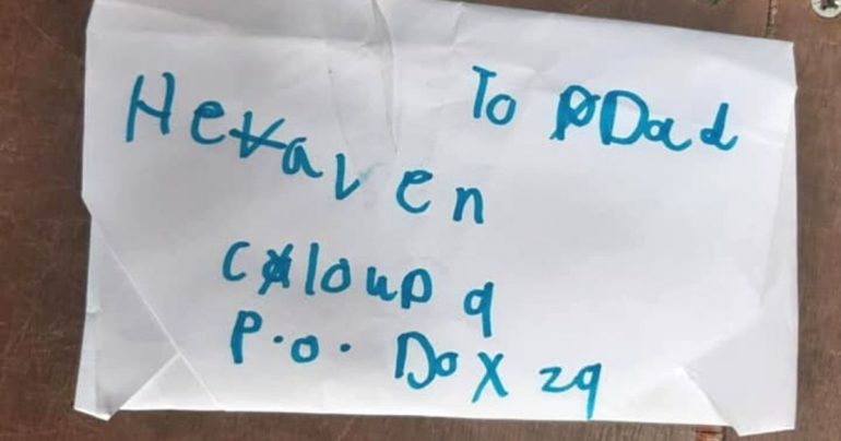 letter to dad in heaven