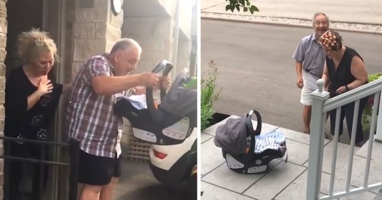 grandchild surprise
