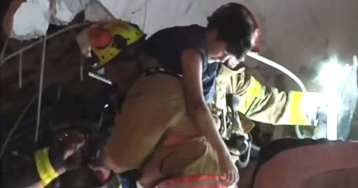 teen rescue Surfside collapse