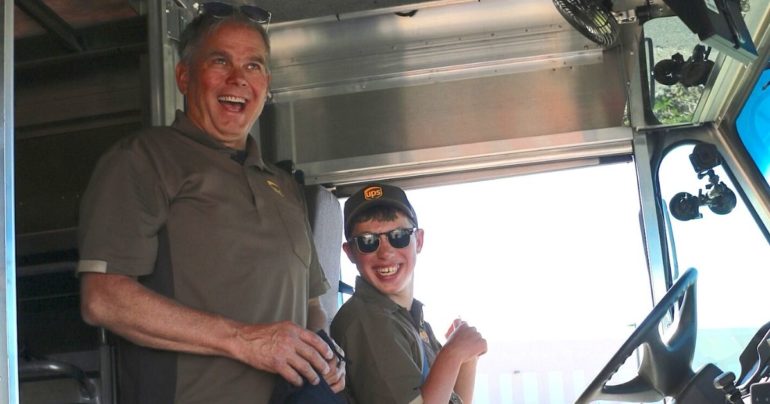 ups driver Dave Weingardt