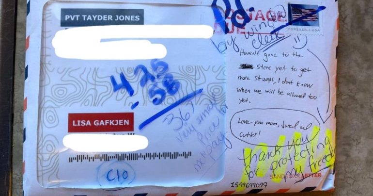 postal clerk kindness