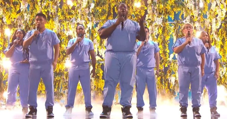 don't give up on me Northwell Health Nurse Choir agt