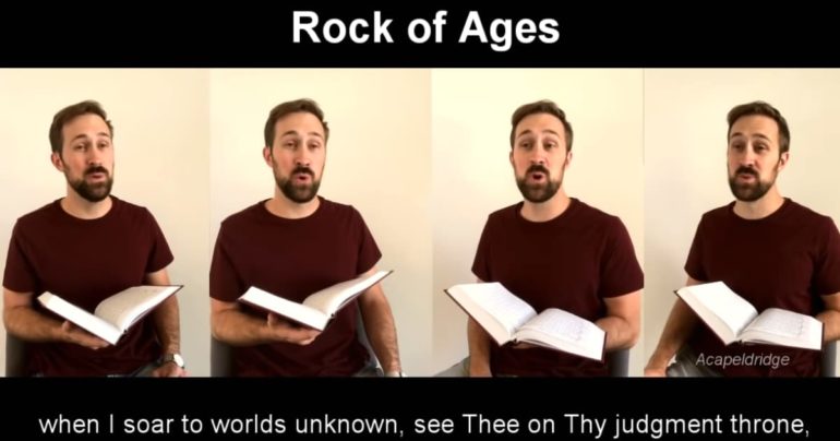 Acapeldridge rock of ages cover