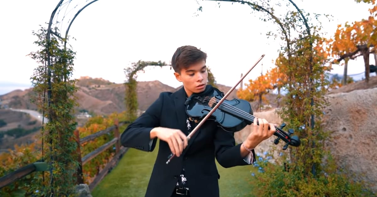 Say You Won't Let Go Violin Cover Alan Milan