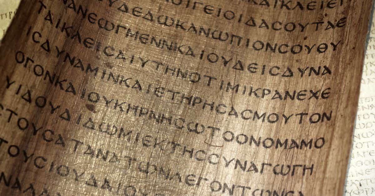 gospel of matthew translation found