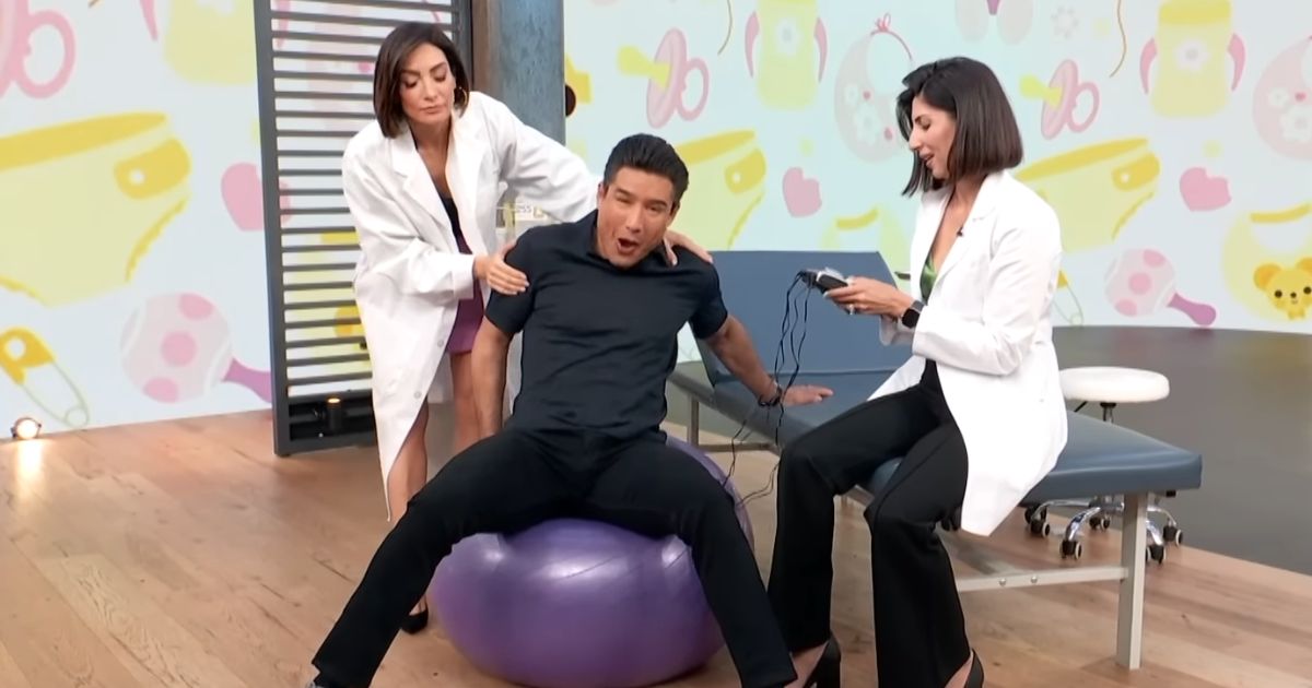 mario lopez tries labor pain