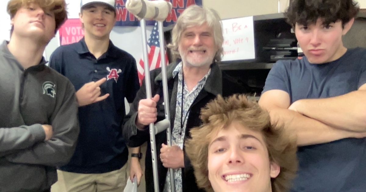students raise funds for teacher
