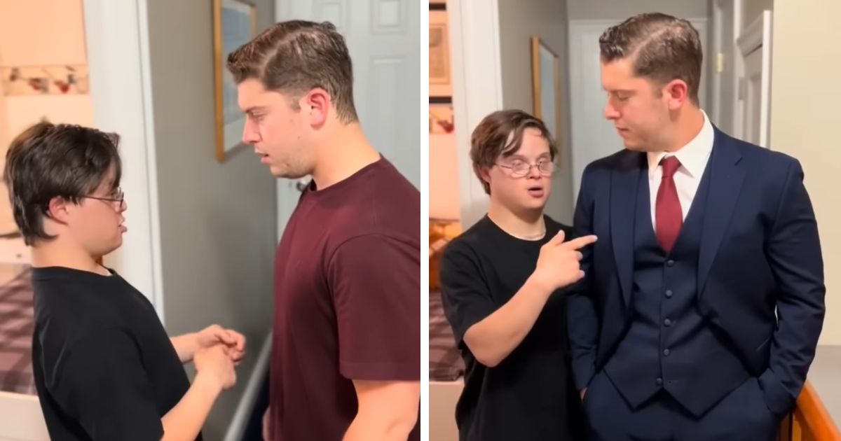 brother with down syndrome tiktok
