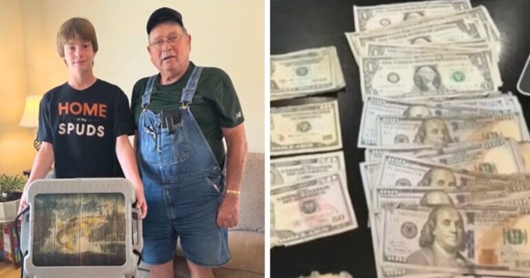 fisherman finds wallet