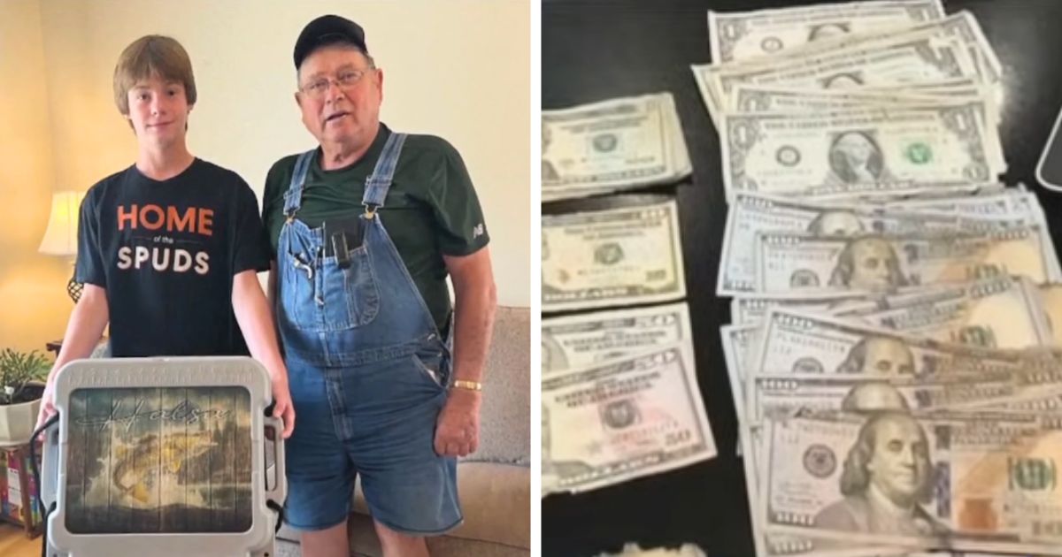 fisherman finds wallet