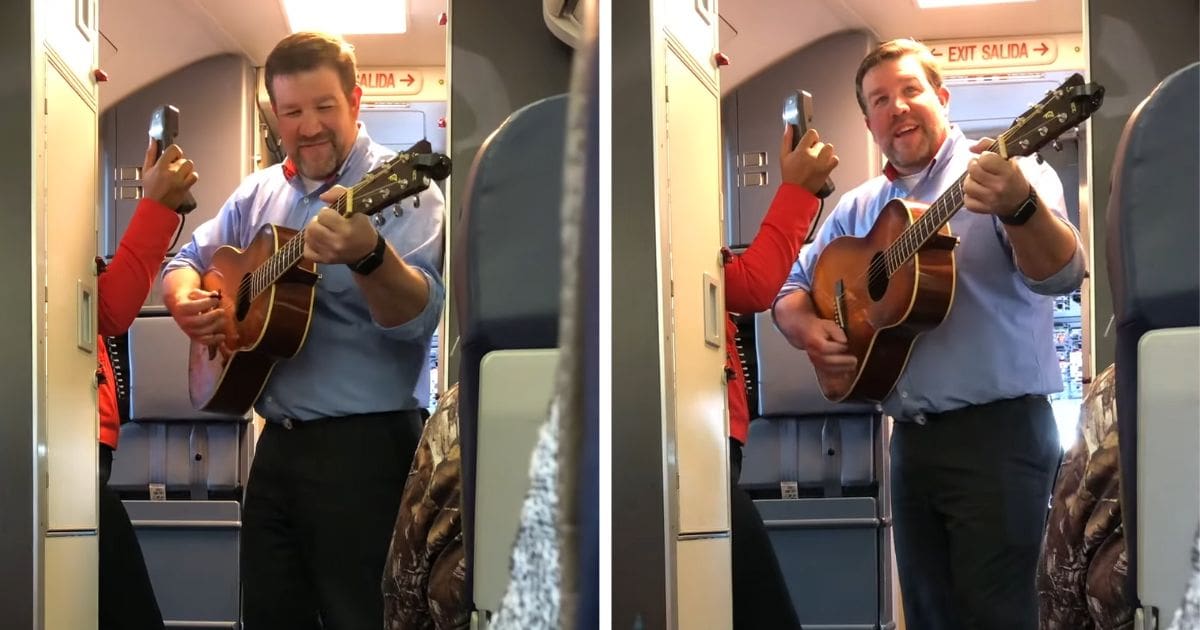 flight attendant take me home country roads