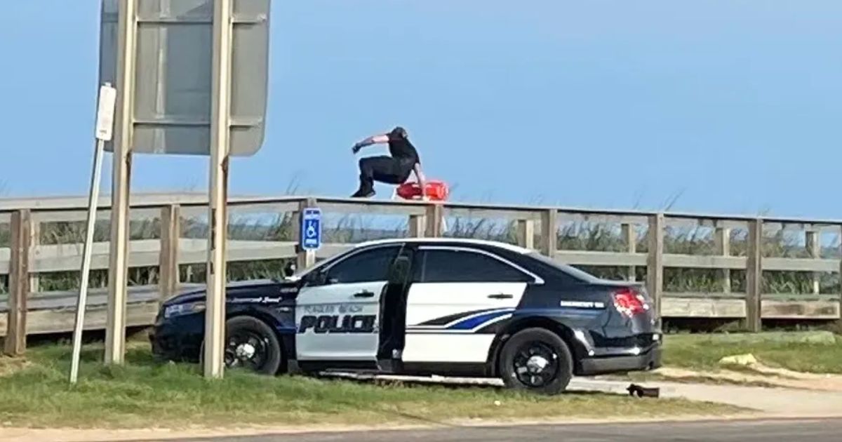 police officer saves swimmers