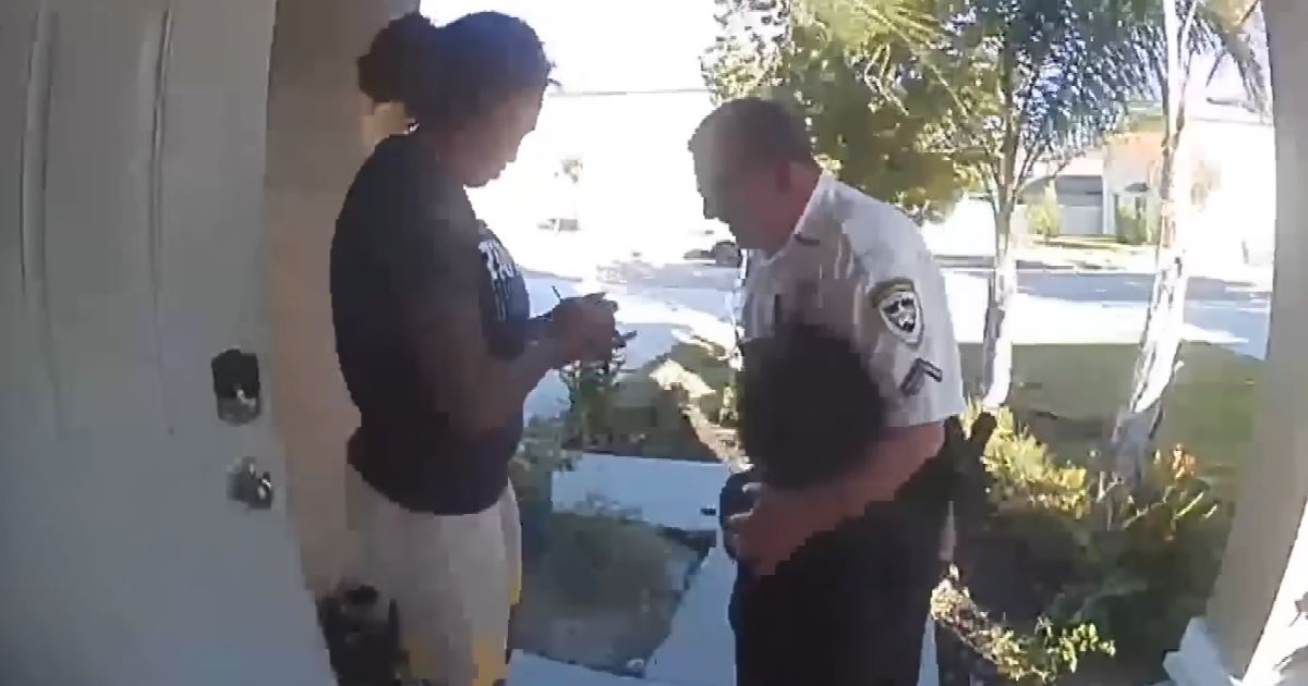 boy calls 911 for hug