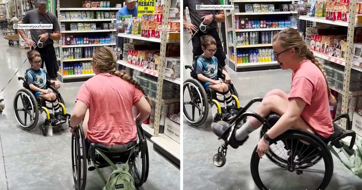 boy learns to wheelie