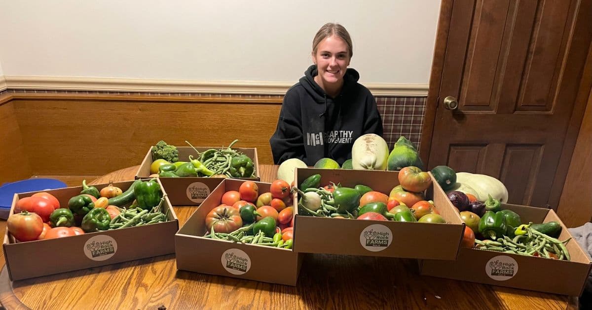 student turned farmer lauren schroeder