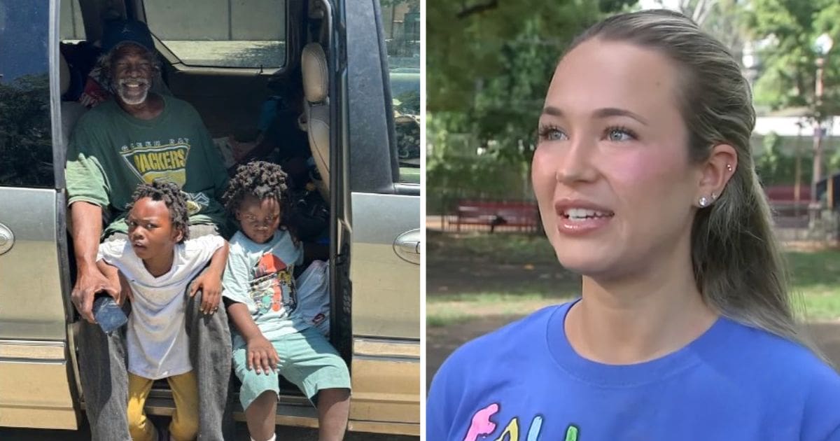 tiktok influencer jackie gansky helps homeless family