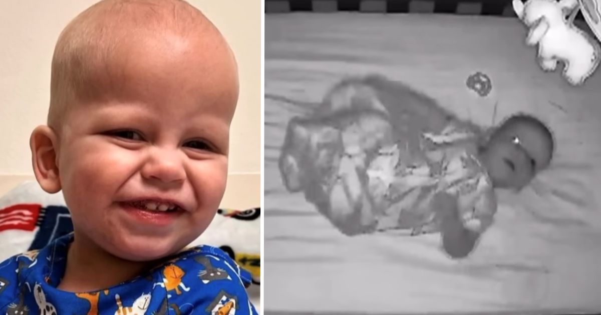 glowing eyes on baby monitor cancer