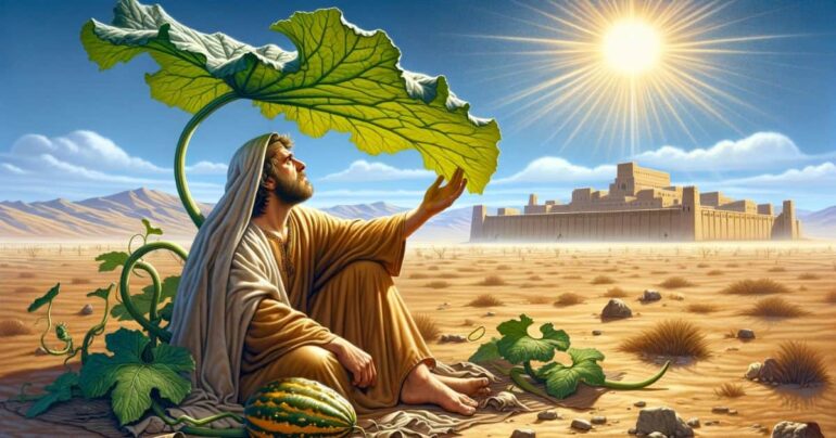 gourd in the Bible Jonah