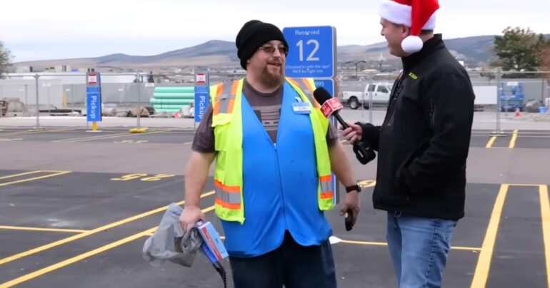 secret santa surprises struggling dad