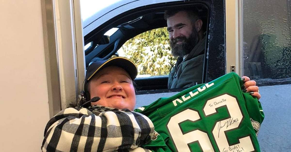 jason kelce mcdonalds
