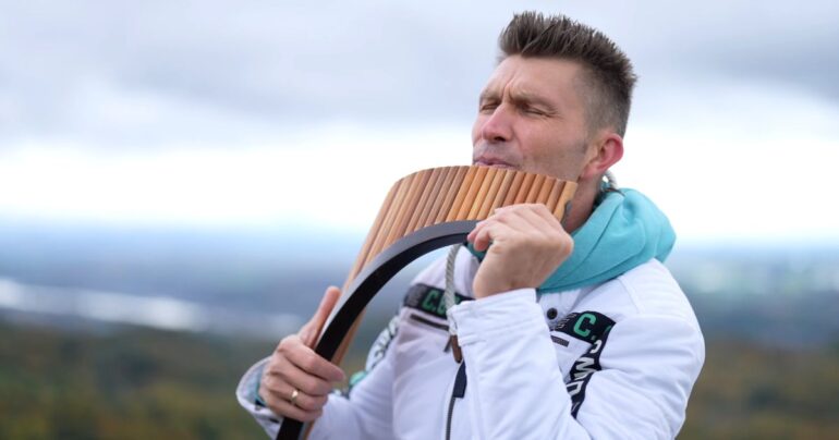 Sitting at the Feet of Jesus pan flute cover