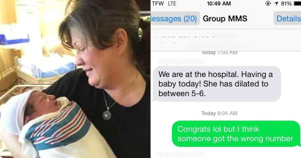 wrong text to stranger