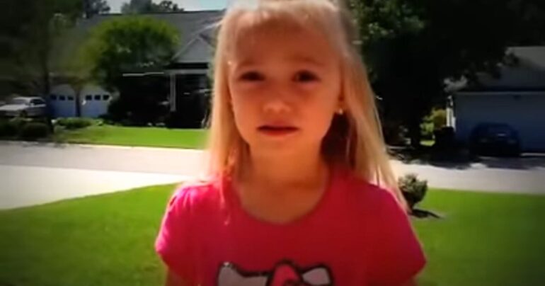 kid explaining easter