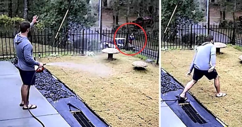 man hugs grieving neighbor