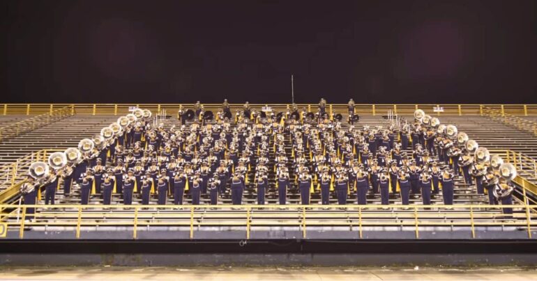marching band praise the lord