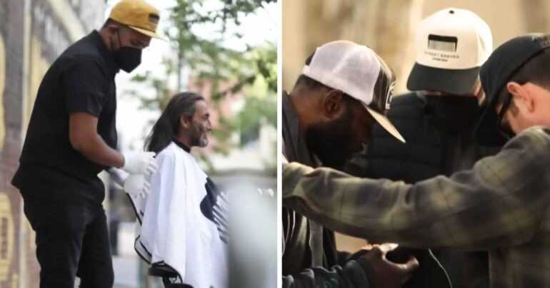Street Shaves free haircut